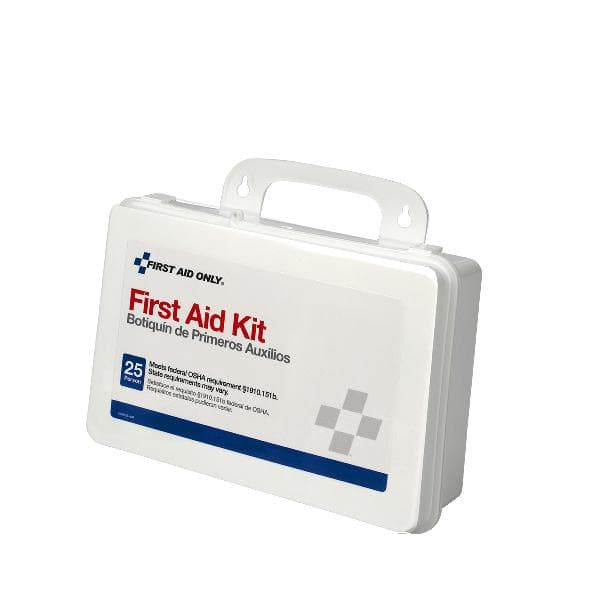 25 Person Contractor's First Aid Kit, Weatherproof Plastic