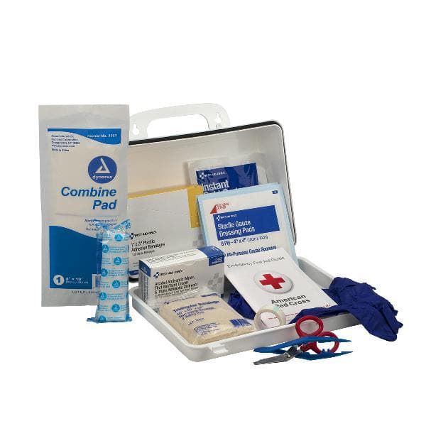 25 Person Contractor's First Aid Kit, Weatherproof Plastic_3