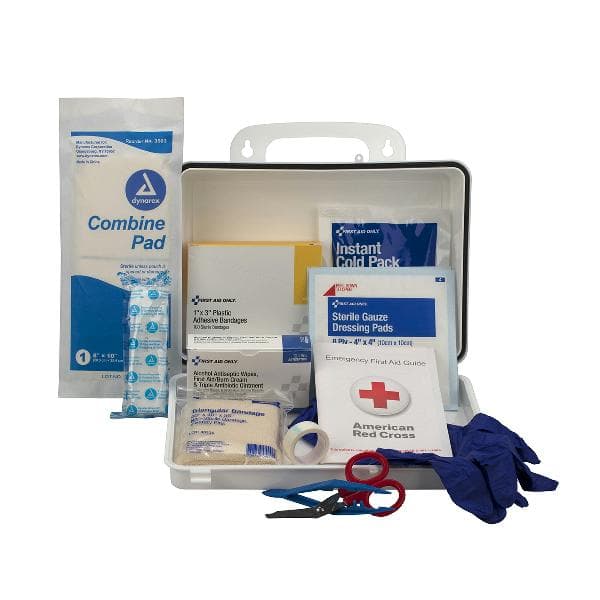 25 Person Contractor's First Aid Kit, Weatherproof Plastic_4