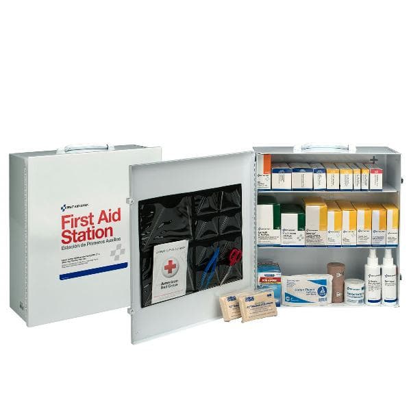 3 Shelf First Aid Metal Cabinet, Custom Logo_4