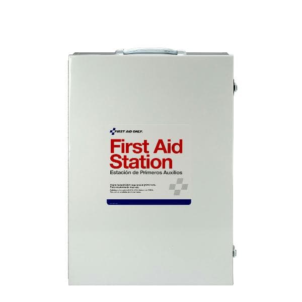 4 Shelf First Aid Metal Cabinet, Custom Logo_2