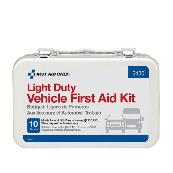 10 Person Vehicle First Aid Kit, Metal Case_2