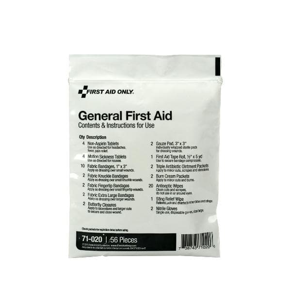 First Aid Triage Pack - General First Aid (with medications)