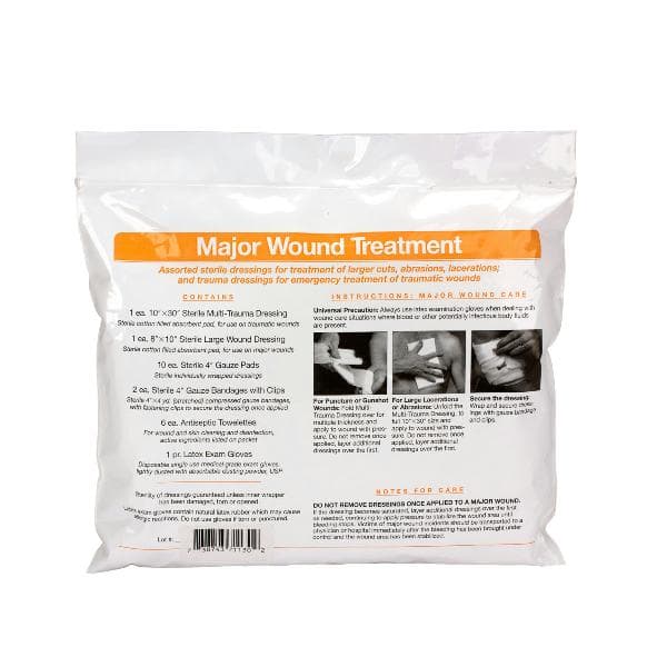First Aid Triage Pack - Major Wound Treatment