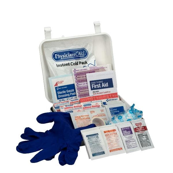 Travel First Aid Kit, 68 Piece, Plastic Case_3