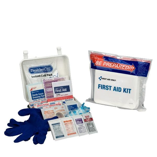 Travel First Aid Kit, 68 Piece, Plastic Case_4