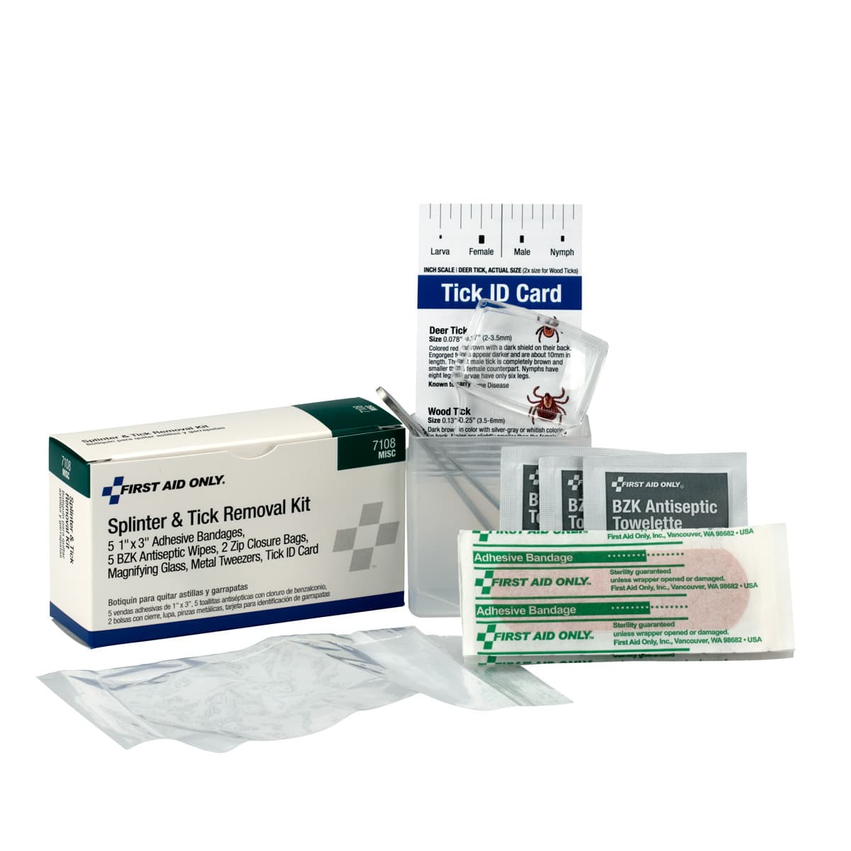 Splinter & Tick Removal Kit