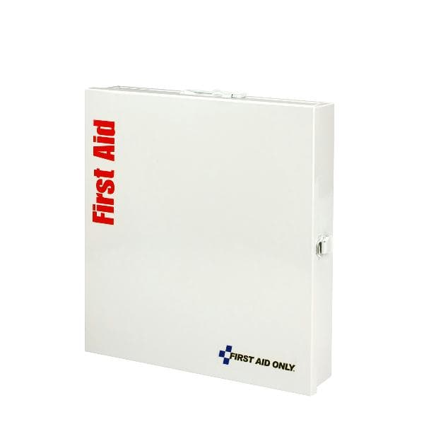 First Aid Only Large Metal SmartCompliance Cabinet, ANSI 2021 Class A+ with Meds