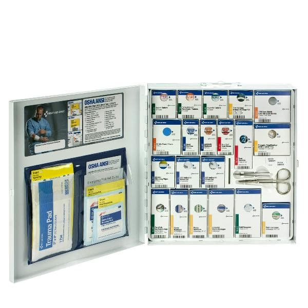 First Aid Only Large Metal SmartCompliance Cabinet, ANSI 2021 Class A+ with Meds_3