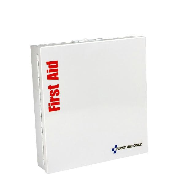First Aid Only Large Metal SmartCompliance Cabinet, ANSI 2021 Class A+ without Meds_1