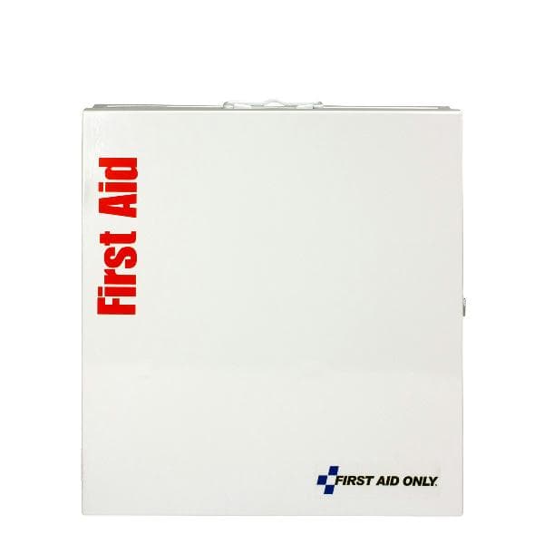 First Aid Only Large Metal SmartCompliance Cabinet, ANSI 2021 Class A+ without Meds_2