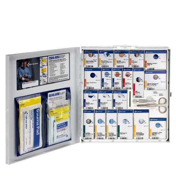 First Aid Only Large Metal SmartCompliance Food Service Cabinet, ANSI 2021 Class A+ without Meds_3