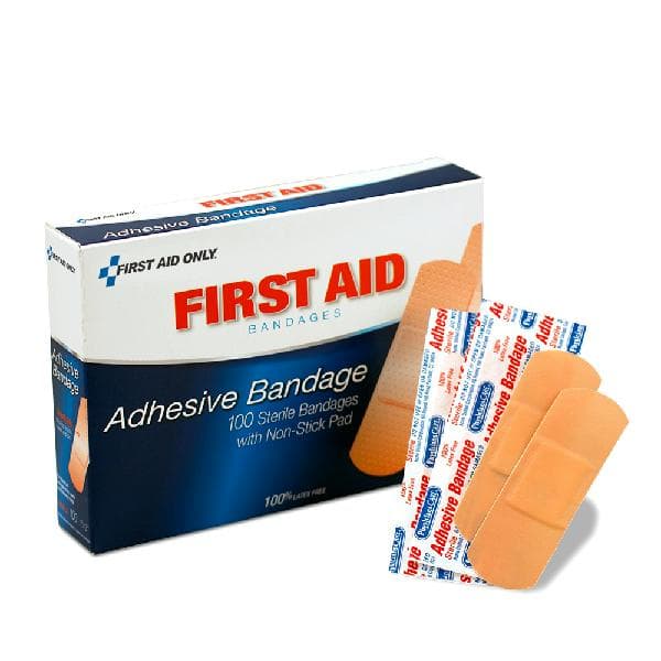1"x3" Plastic Bandages, 100/box_0