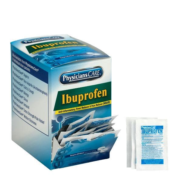 First Aid Only PhysiciansCare Ibuprofen, 125x2/box _3