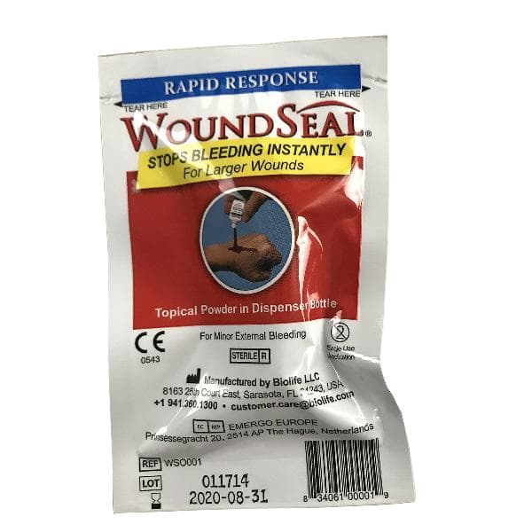 WoundSeal Blood Clot Powder, Rapid Response Bottle_2