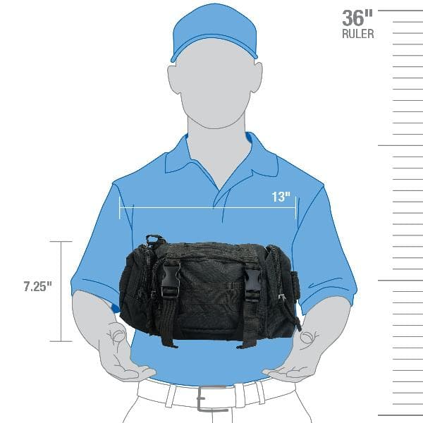 Emergency Preparedness, 1 Person, Black Fabric Bag_1