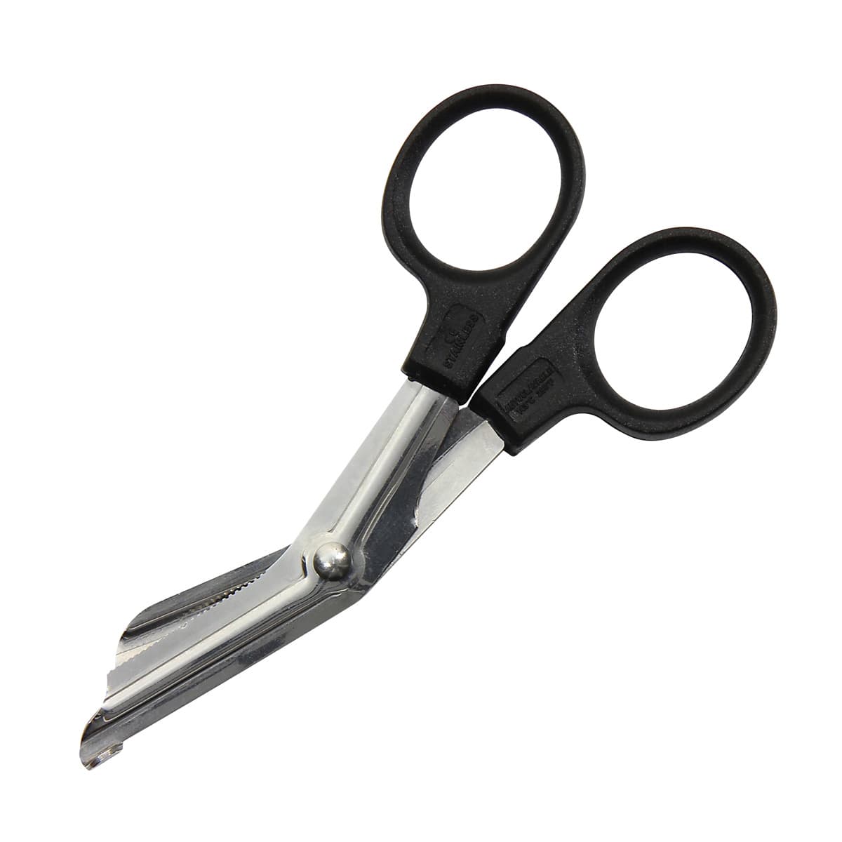 First Aid Only 4.75" Stainless Steel Bandage Shears Black Handle_0