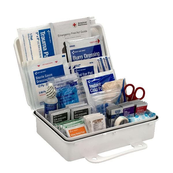 25 Person First Aid Kit, ANSI 2015 Class A+, Plastic Case_4