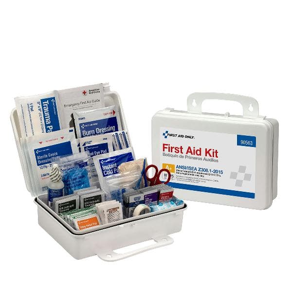 25 Person First Aid Kit, ANSI 2015 Class A+, Plastic Case_4