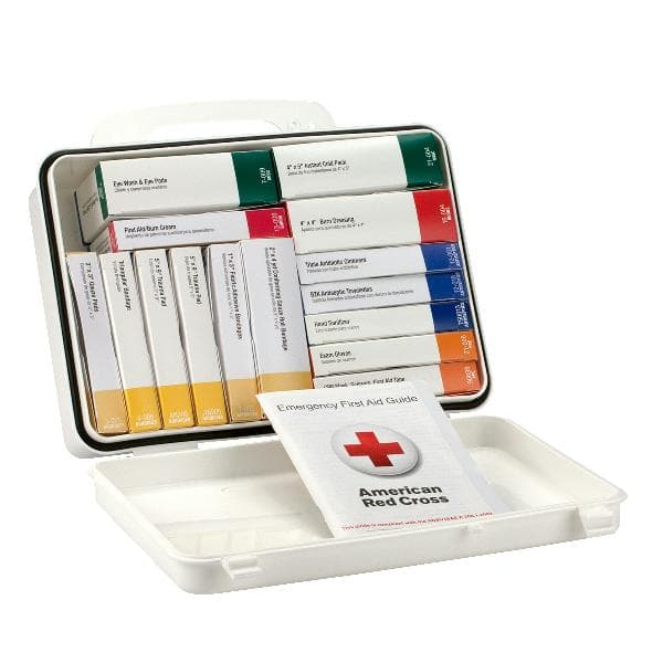 16 Unit First Aid Kit, ANSI 2015 Class A,  Plastic Case_4