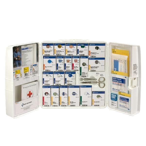 First Aid Only Large Plastic SmartCompliance Cabinet without Meds, ANSI 2021 Class A+_3