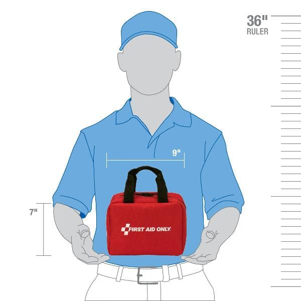 25 Person First Aid Kit, ANSI 2015 Class A, Fabric Case_3