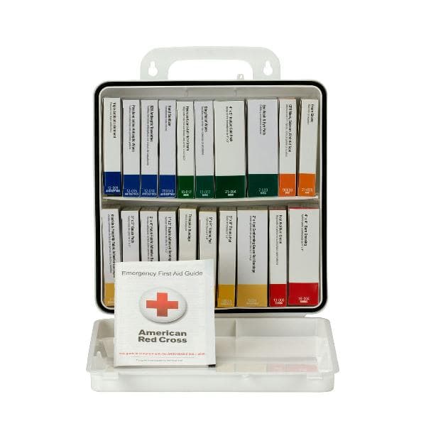 24 Unit First Aid Kit, ANSI 2015 Class A+,  Plastic Case, Custom Logo_4