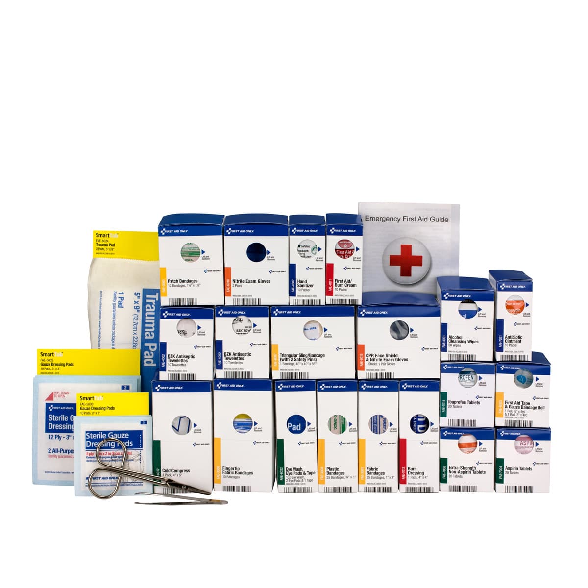 First Aid Only Large SmartCompliance Refill Pack with Meds, ANSI 2021 Class A+