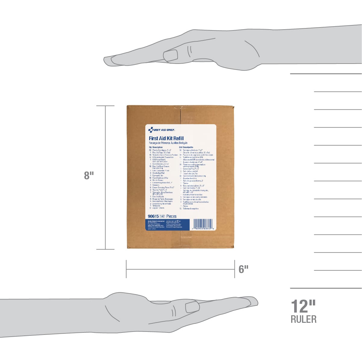 25 Person ANSI 2015 Class A+, Refill