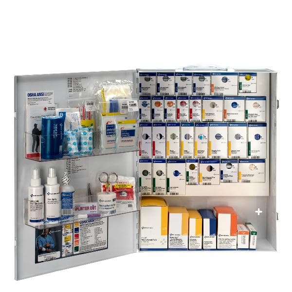 First Aid Only XL Metal SmartCompliance General Business First Aid Cabinet, ANSI 2021 Class B without Meds_3