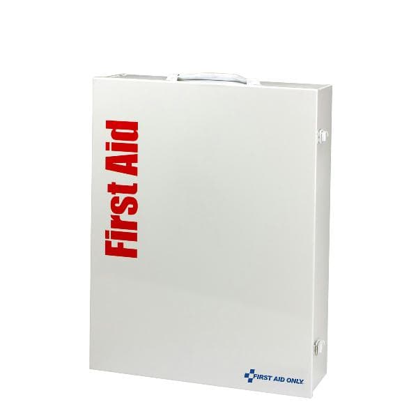 First Aid Only XL Metal SmartCompliance Food Service First Aid Cabinet, ANSI 2021 Class B without Meds