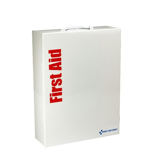 First Aid Only XL Metal SmartCompliance Food Service First Aid Cabinet, ANSI 2021 Class B without Meds_1