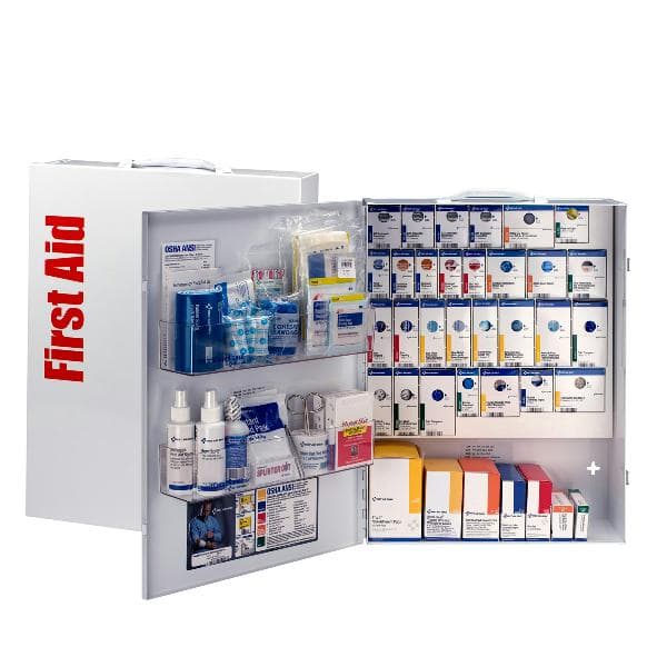 First Aid Only XL Metal SmartCompliance Food Service First Aid Cabinet, ANSI 2021 Class B without Meds_4