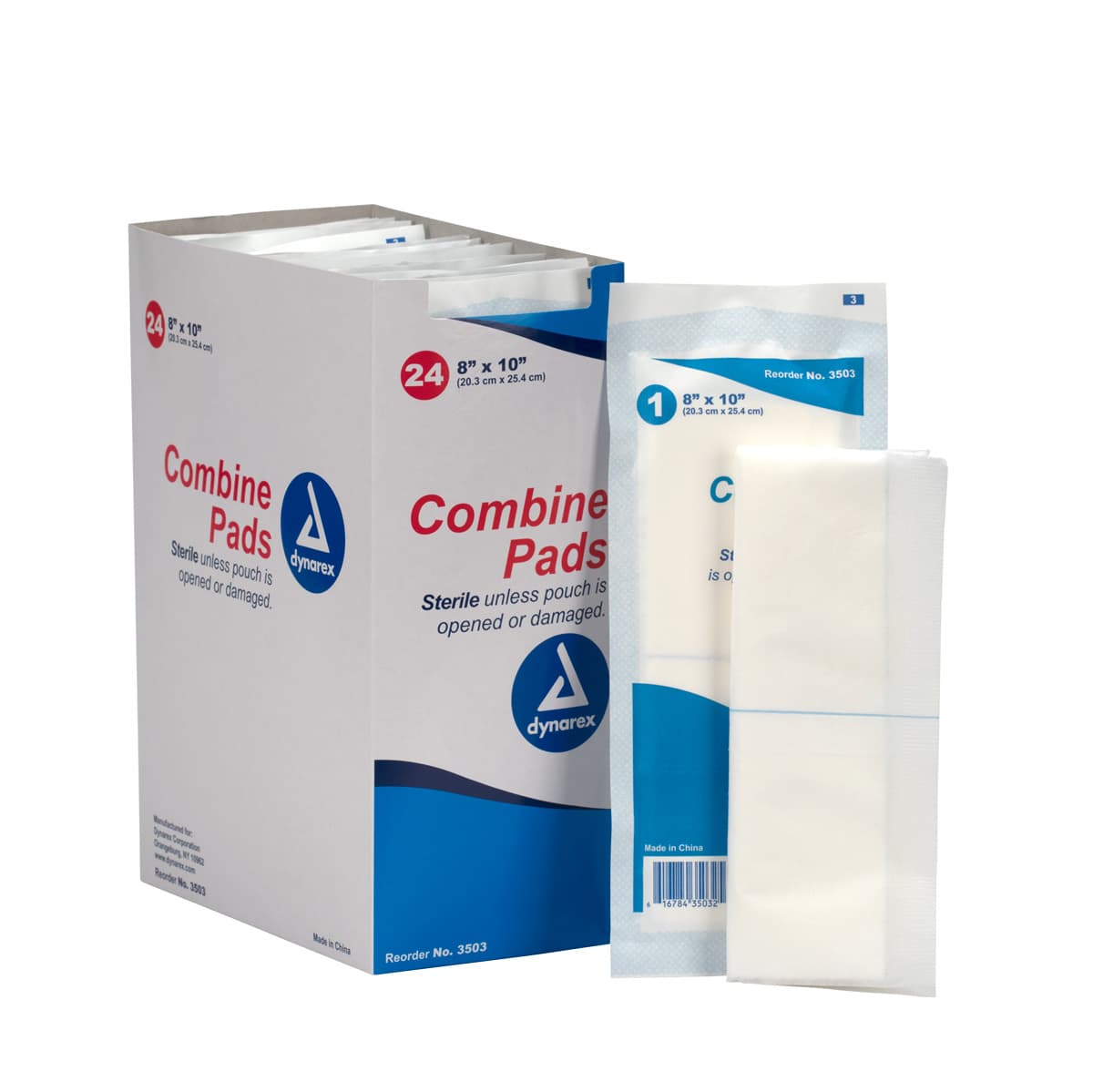 First Aid Only 8"x10" Trauma Pad, 24/box