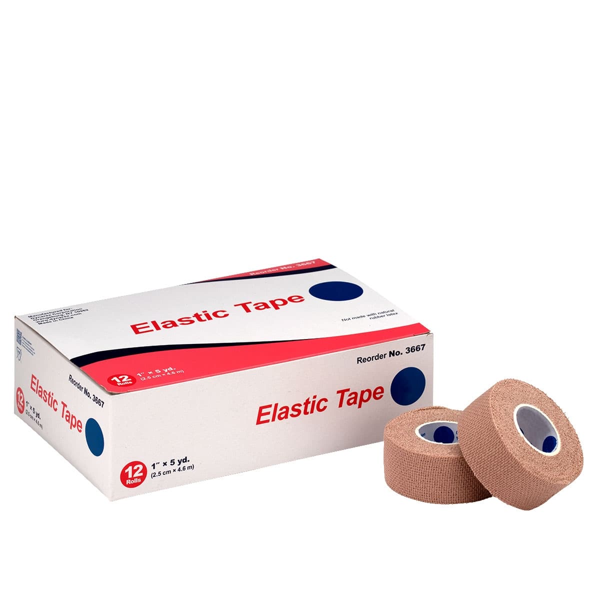 First Aid Only 1"x5 yd. Elastic Tape, 12/box