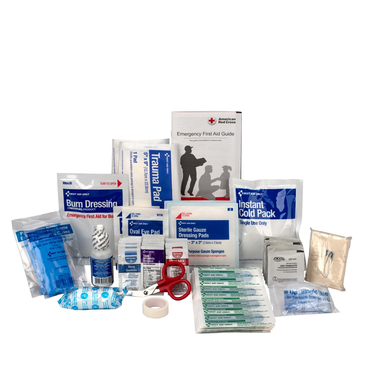 25 Person Refill Kit, ANSI 2015 Class A, Restaurant version