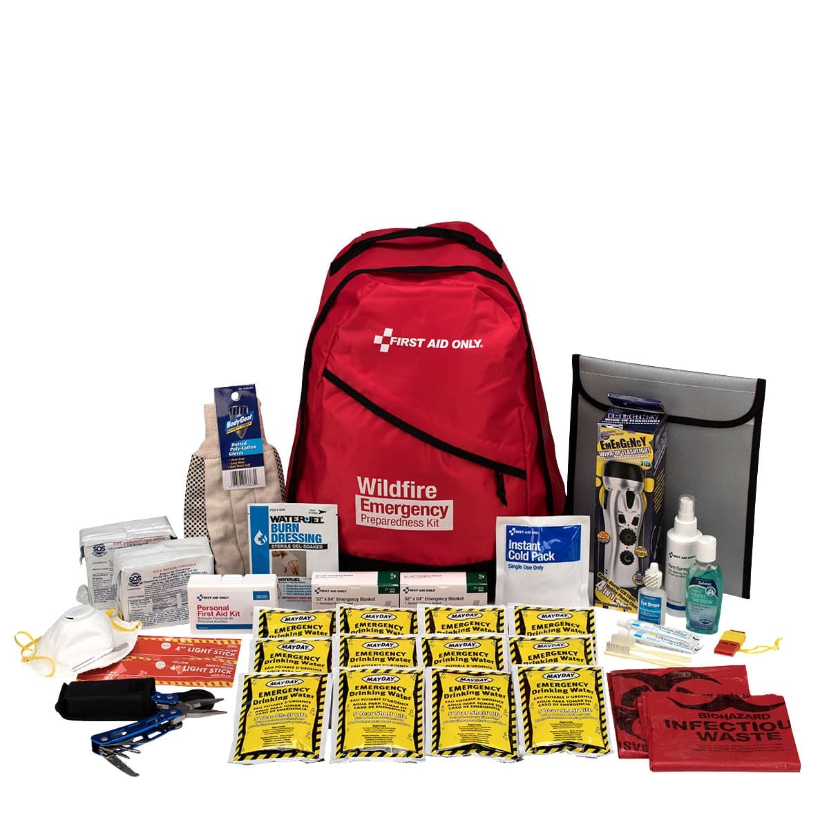 Emergency Preparedness Backpack Wildfire