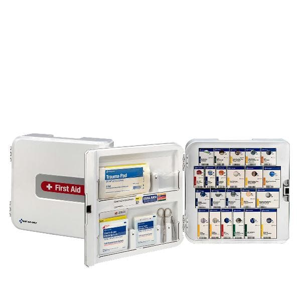 First Aid Only SmartCompliance Complete Cabinet Food Service with Meds, Plastic, ANSI 2021 Class A+_4