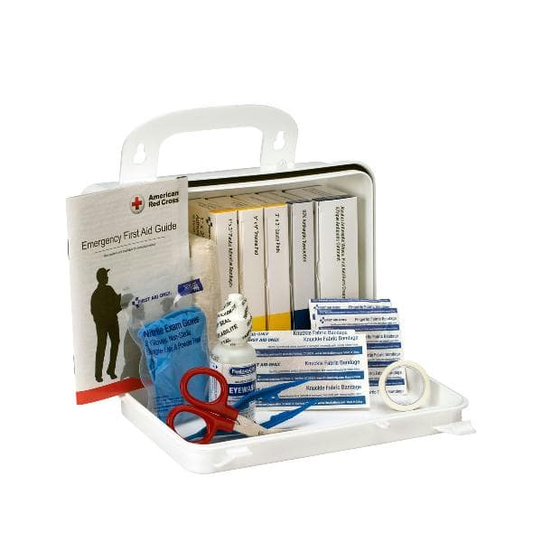 10 Person Light Duty Vehicle First Aid Kit, Plastic_4