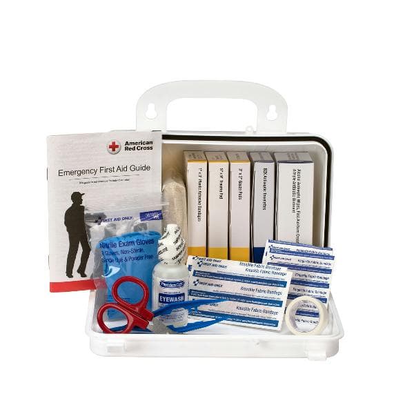 10 Person Light Duty Vehicle First Aid Kit, Plastic_5