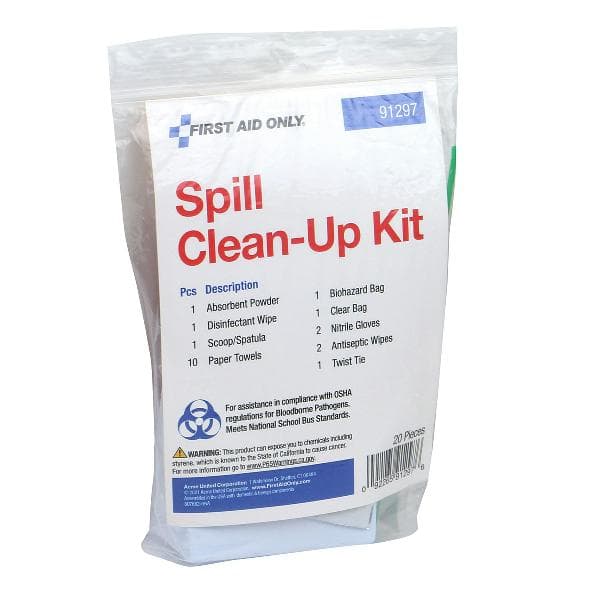 Bodily Fluid Spill Clean Up Kit, Zippy Bag_1