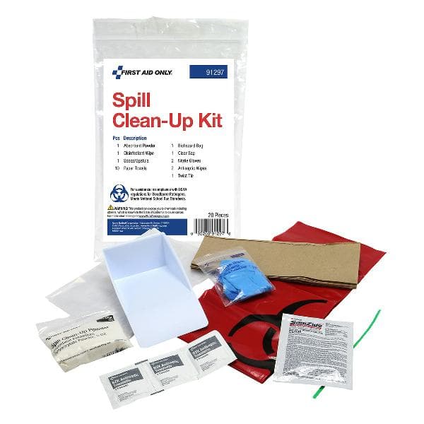 Bodily Fluid Spill Clean Up Kit, Zippy Bag_4