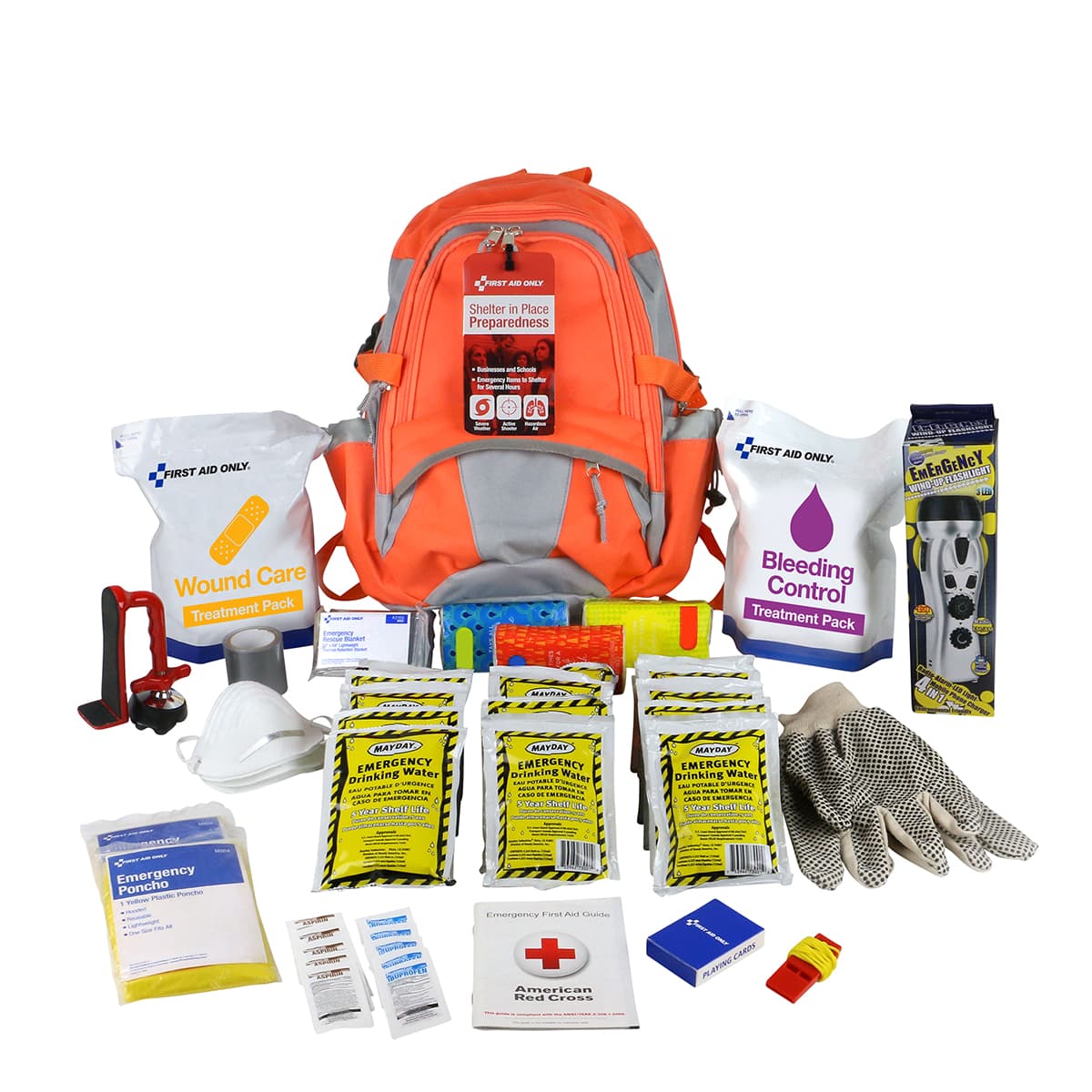 Shelter in Place Emergency Preparedness Backpack