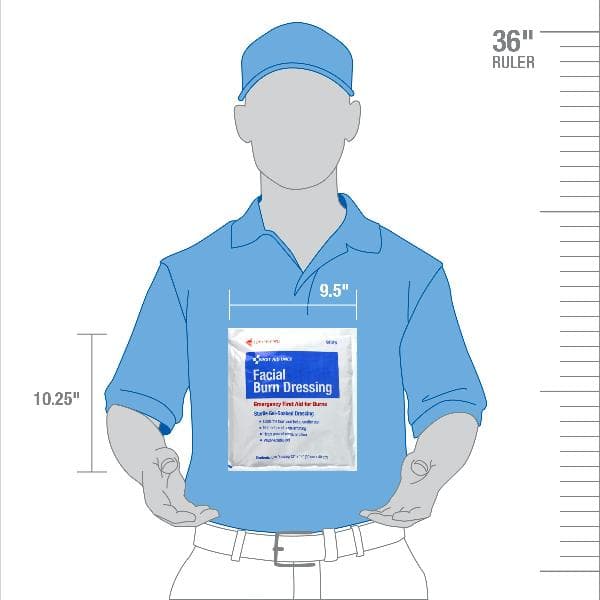 FAO Facial Burn Dressing, 12" x 16"_1
