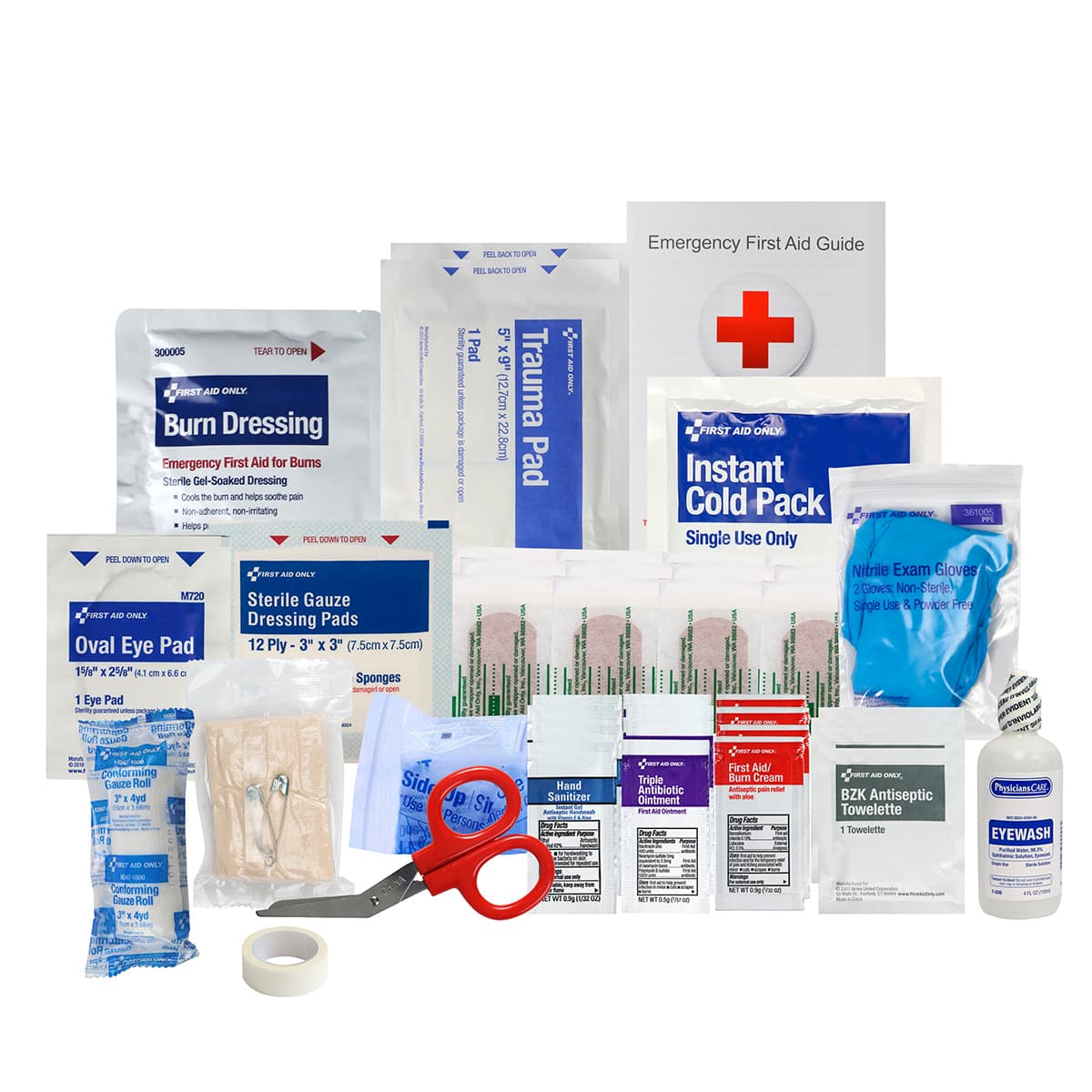 25 Person ANSI 2021 Class A, Refill Kit