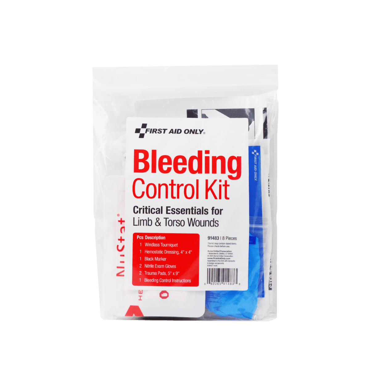 Bleeding Control Kit - Essentials Limb and Torso