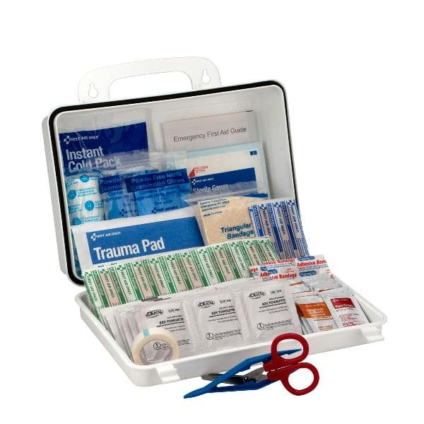 25 Person Contractor First Aid Kit, Plastic Case_3
