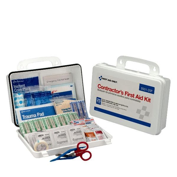 25 Person Contractor First Aid Kit, Plastic Case_5