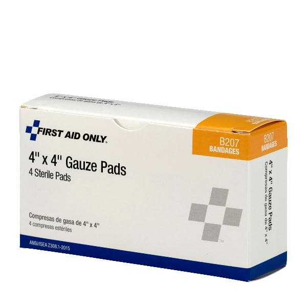 4"x4" Sterile Gauze Pads, 4/box