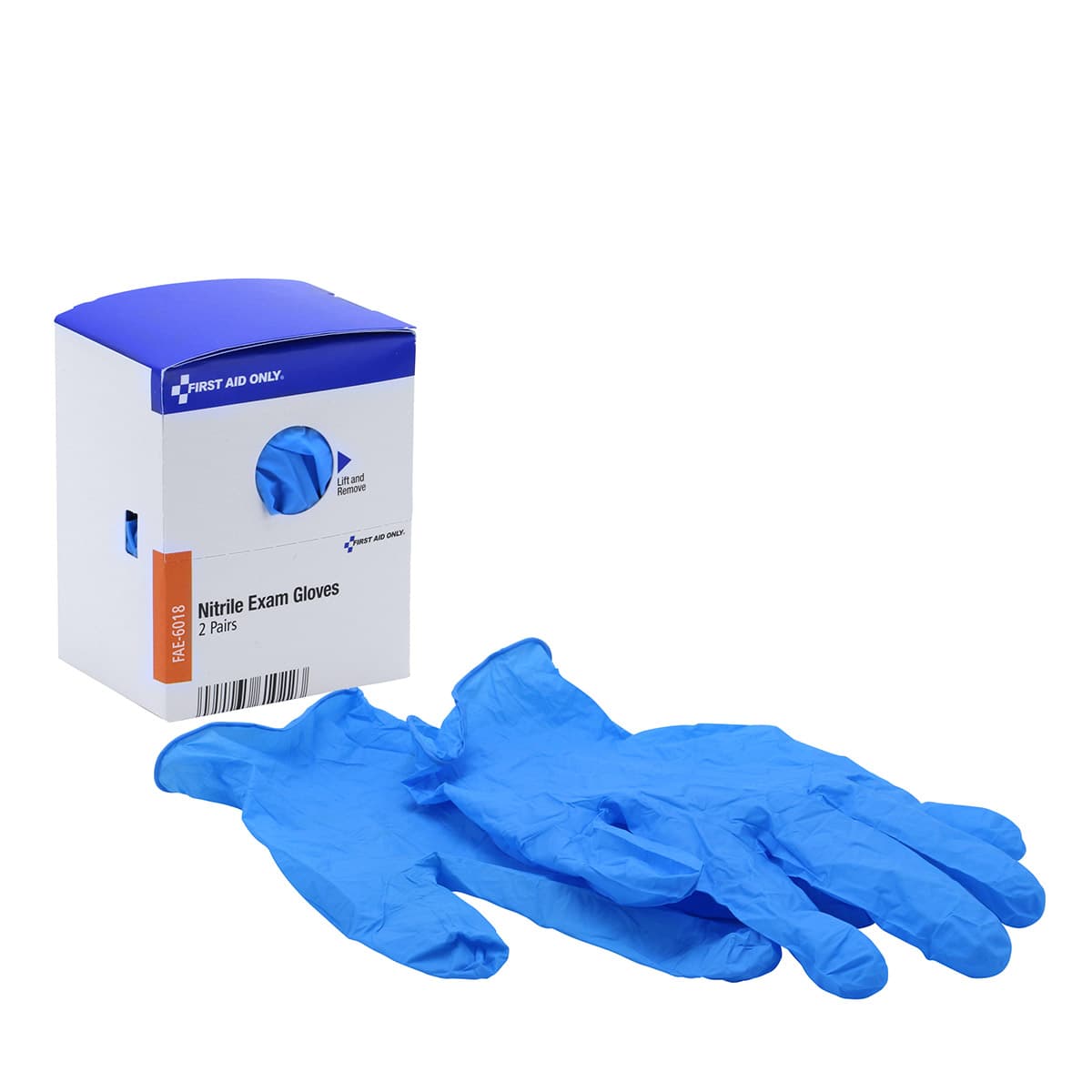 First Aid Only SC Refill Nitrile Gloves, 4/box